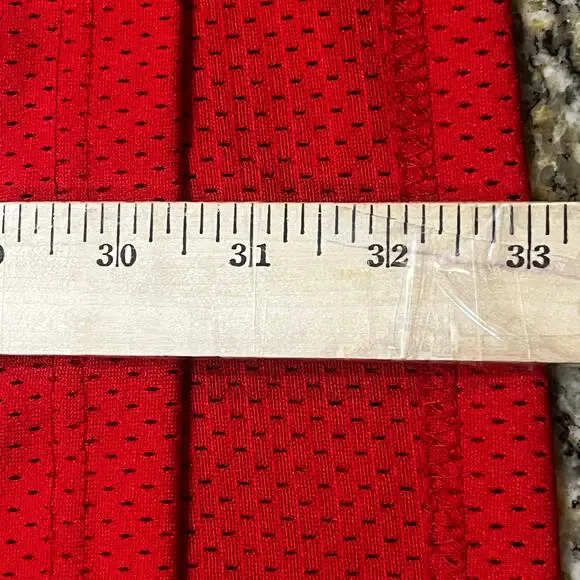 Colosseum Mens XL Wisconsin Badgers #27 Football Jersey Red White NCAA - Picture 7 of 9